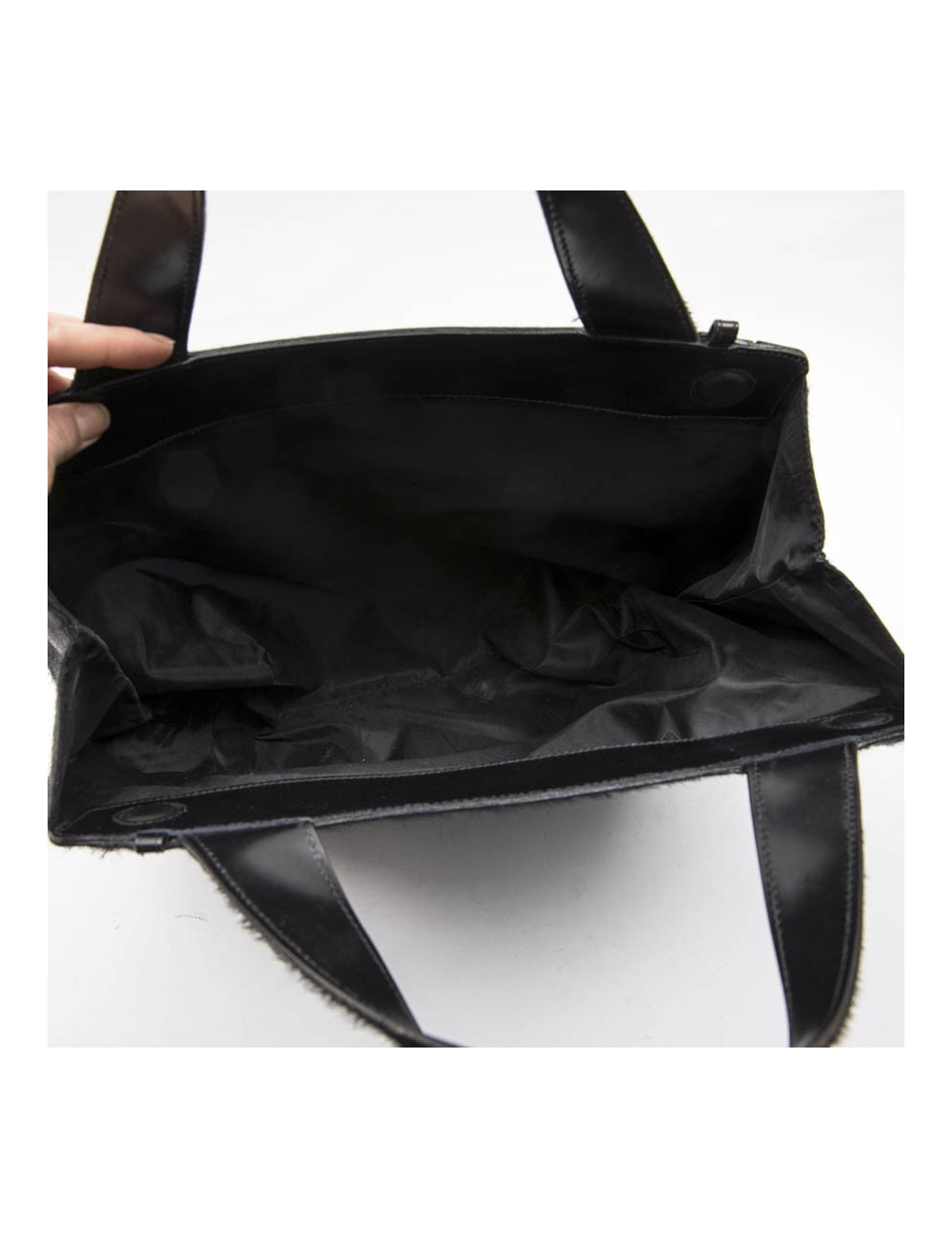 Sac KARL LAGERFELD cuir façon poulain