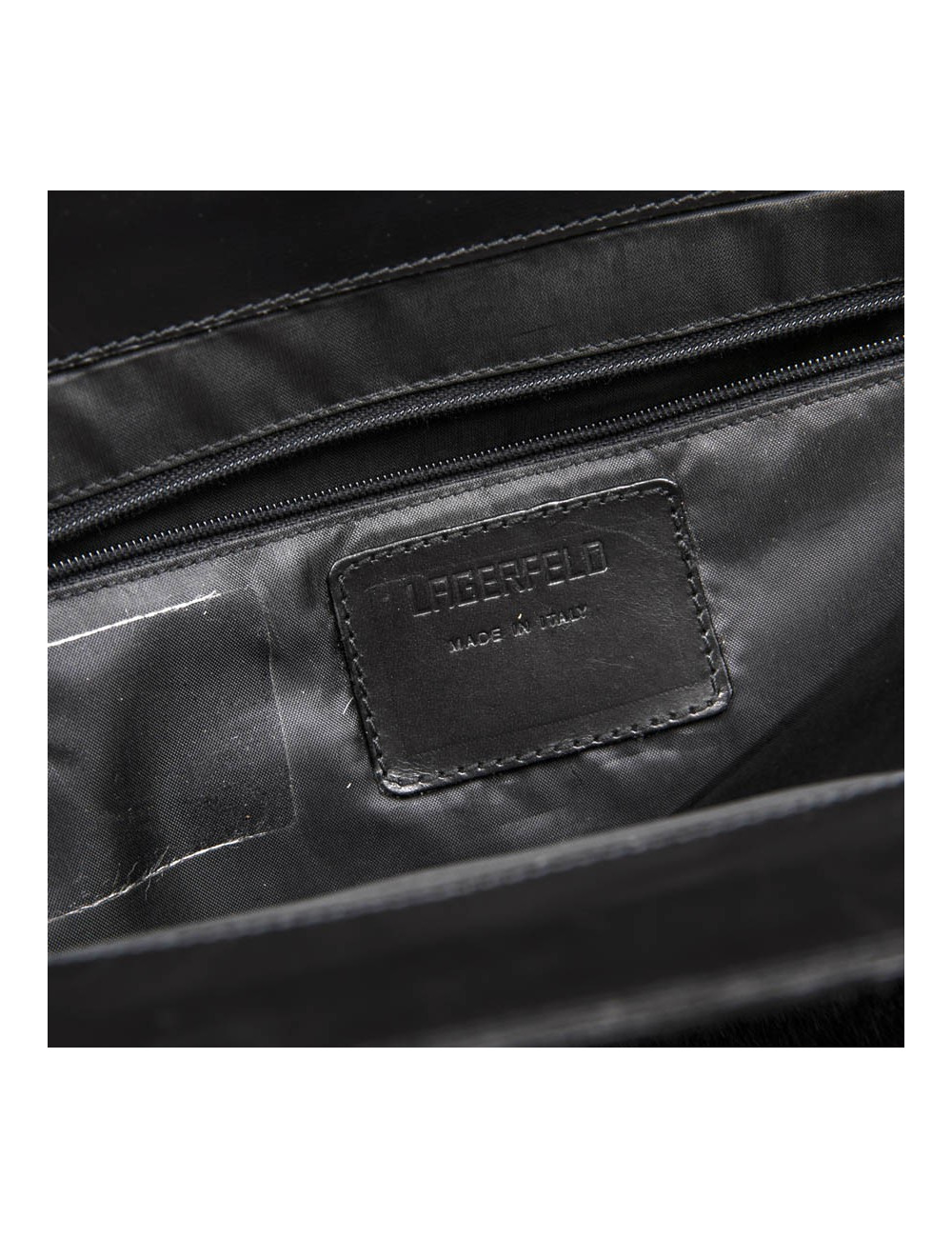 Sac KARL LAGERFELD cuir façon poulain