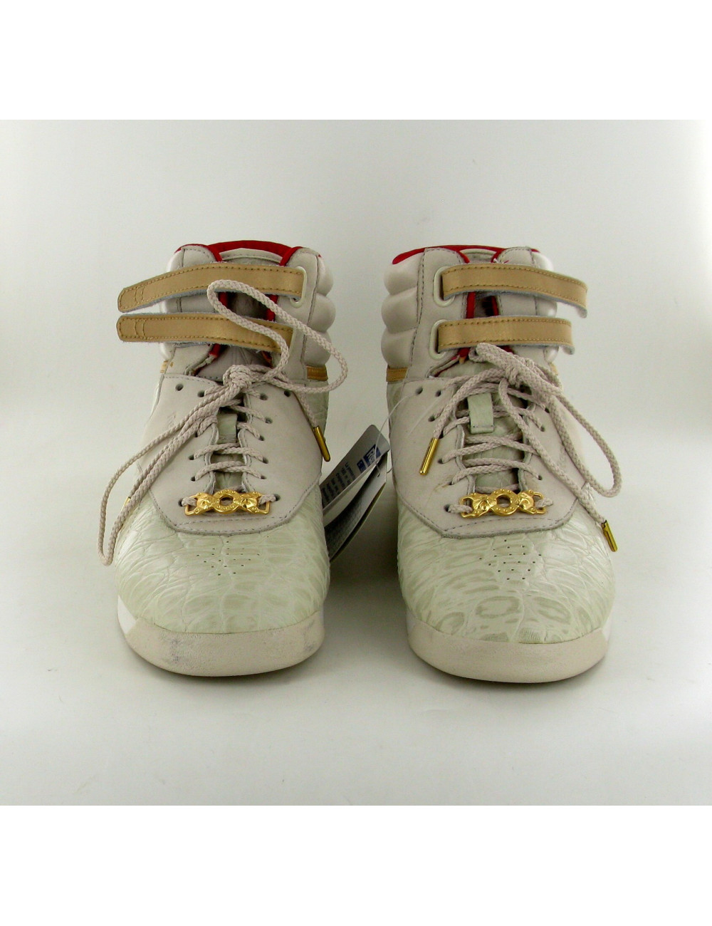 Baskets T39  REEBOK cuir blanc