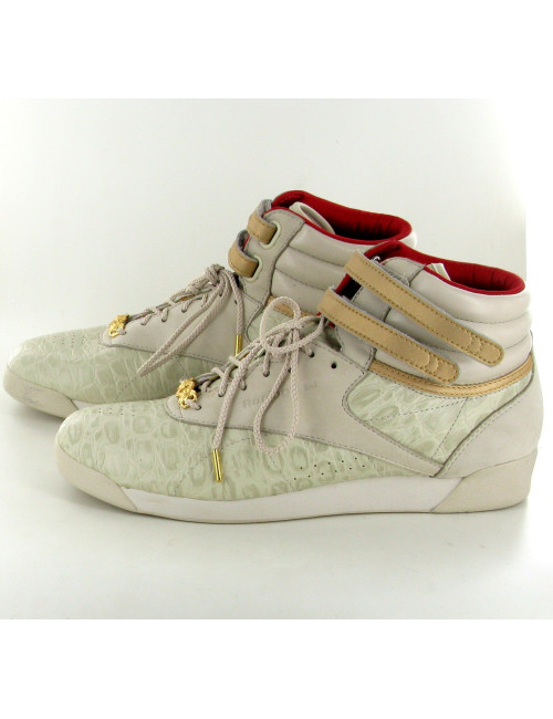 Baskets T39  REEBOK cuir blanc