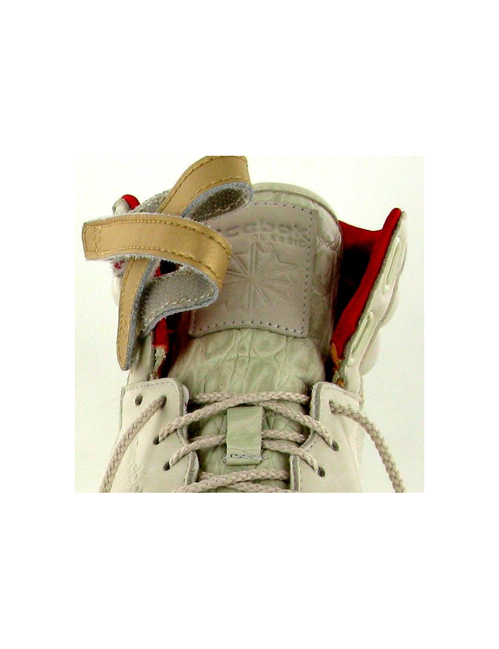 Baskets T39  REEBOK cuir blanc