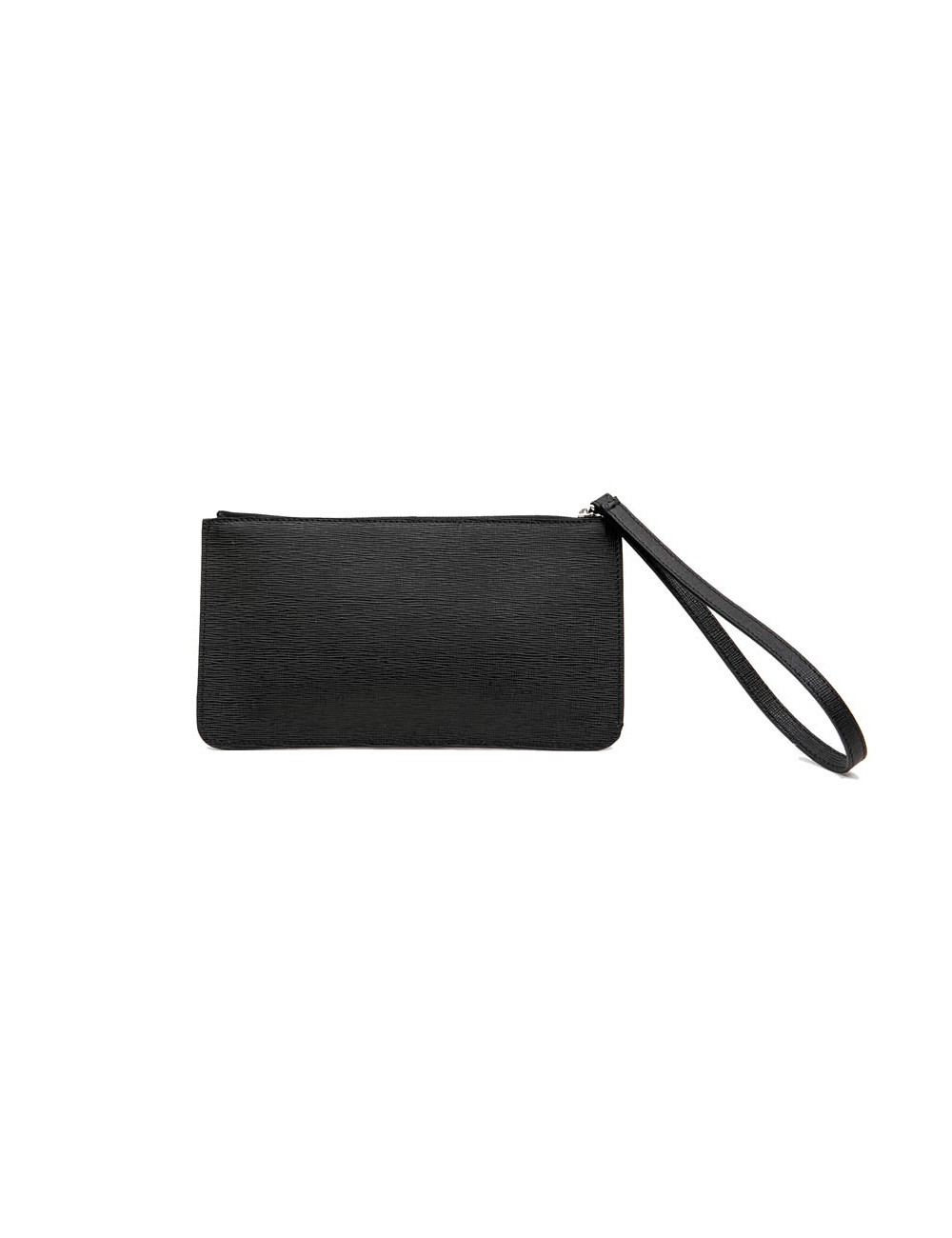 FENDI "Karlito" clutch by KARL LAGERFELD PM in black studded leather