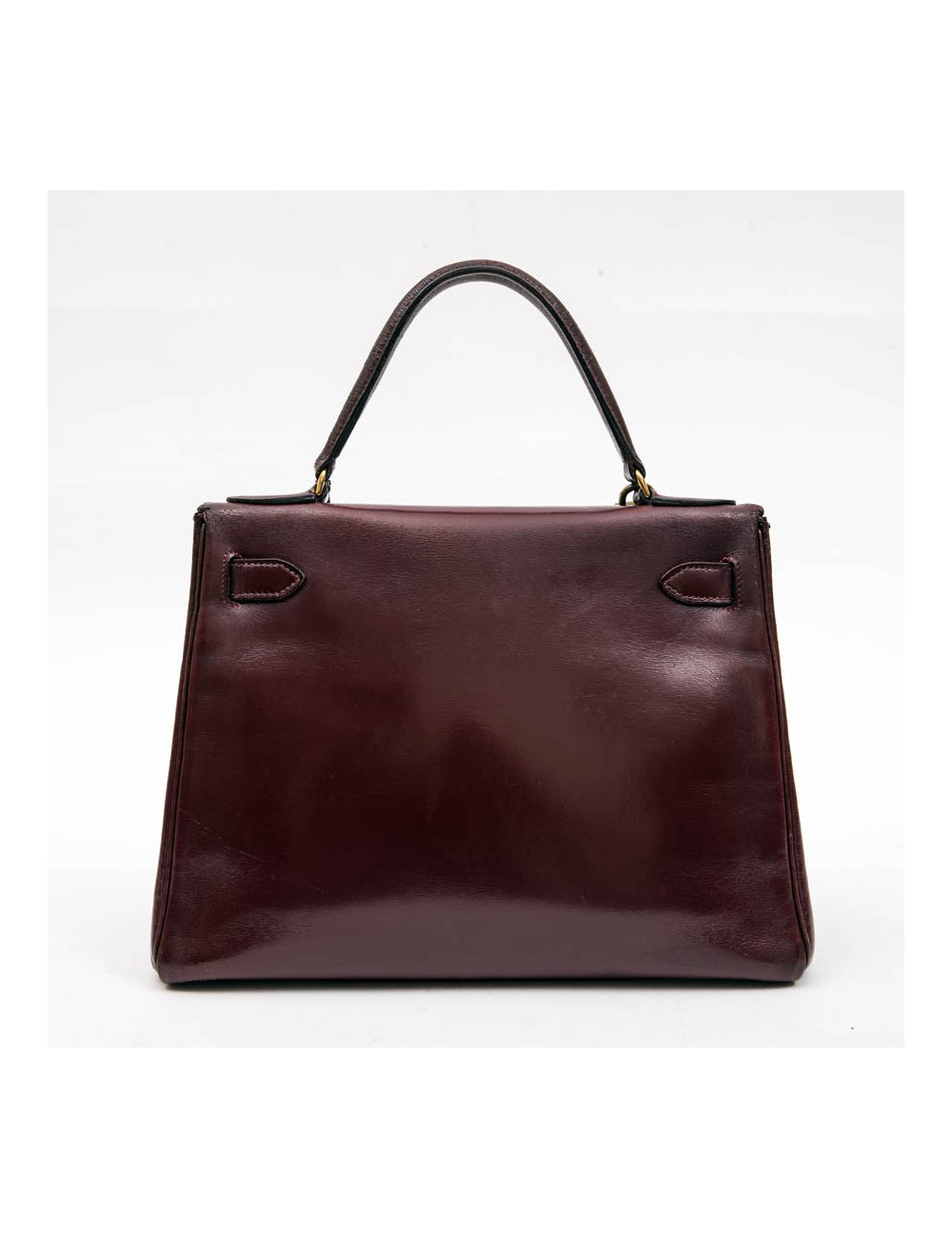 Kelly 28 HERMES rouge H Vintage