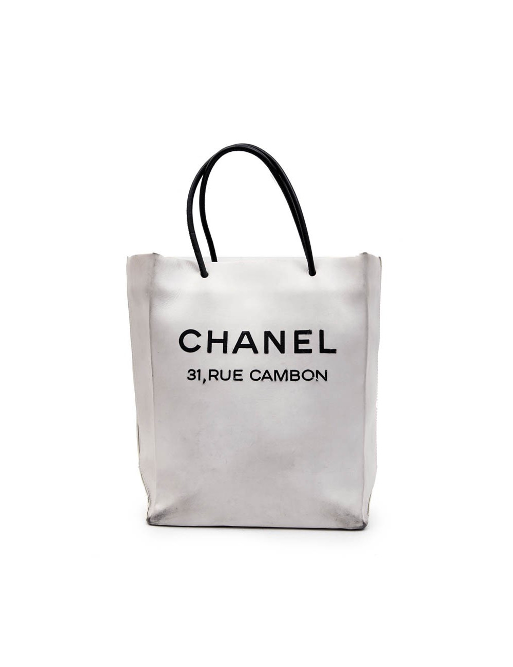 Sac CHANEL cuir beige "CHANEL 31, RUE CAMBON"