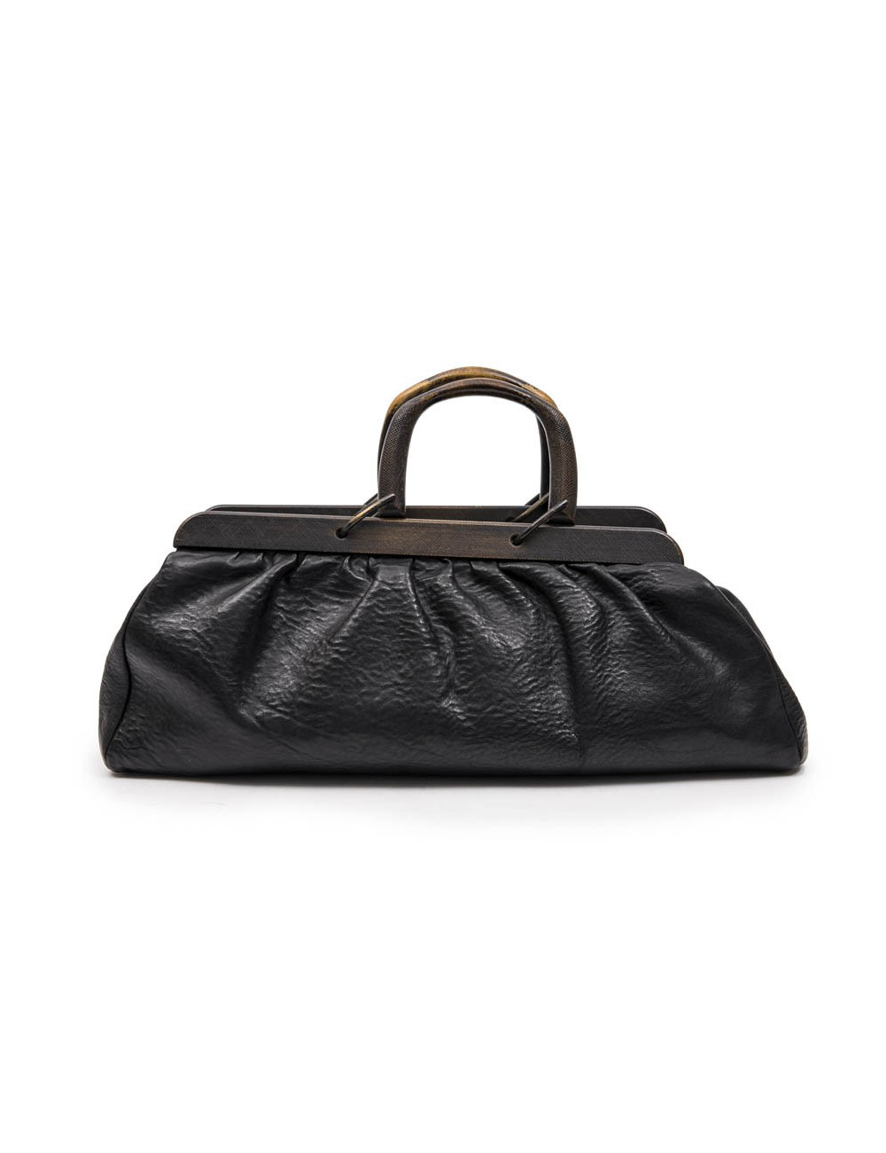 Sac GUCCI n cuir de vachette noir Vintage