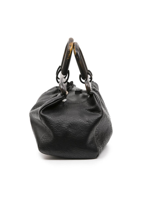 Sac GUCCI n cuir de vachette noir Vintage