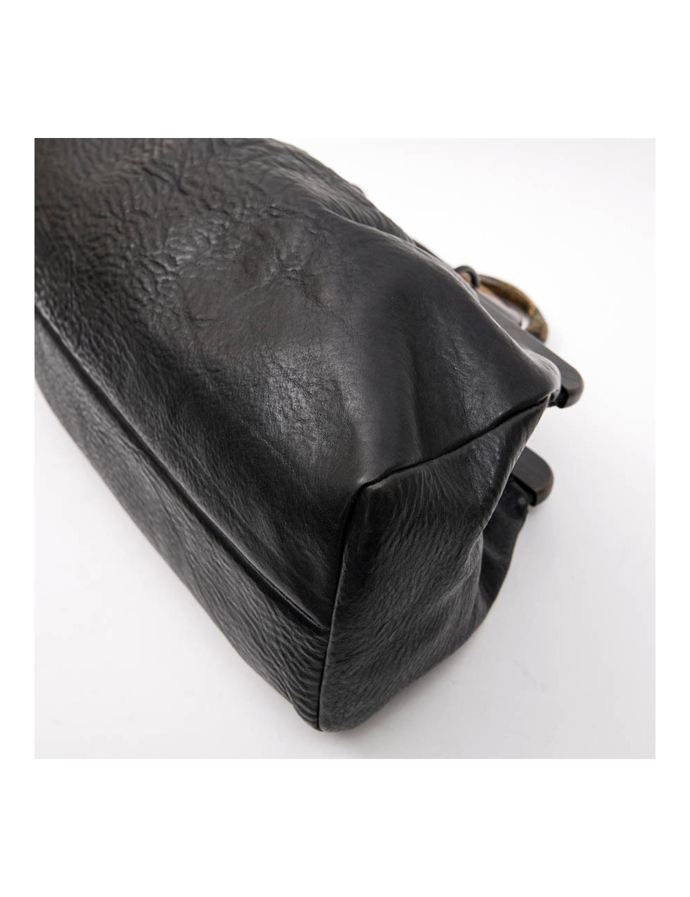 Sac GUCCI n cuir de vachette noir Vintage