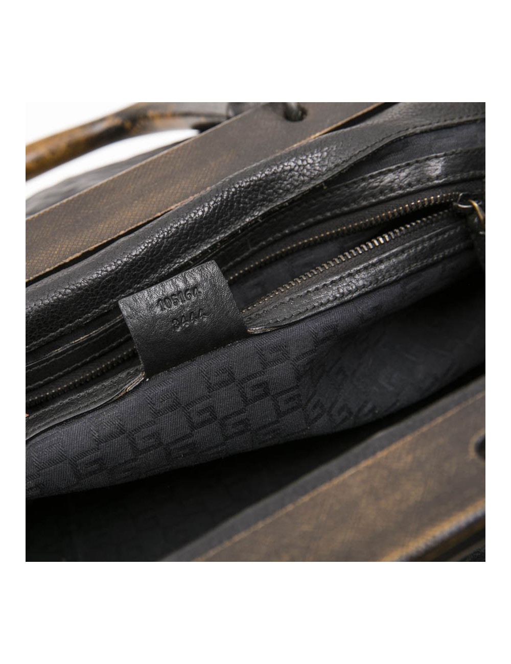 Sac GUCCI n cuir de vachette noir Vintage