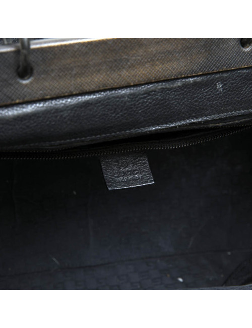 Sac GUCCI n cuir de vachette noir Vintage