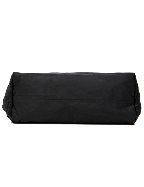 CHANEL tote bag in black duchess satin