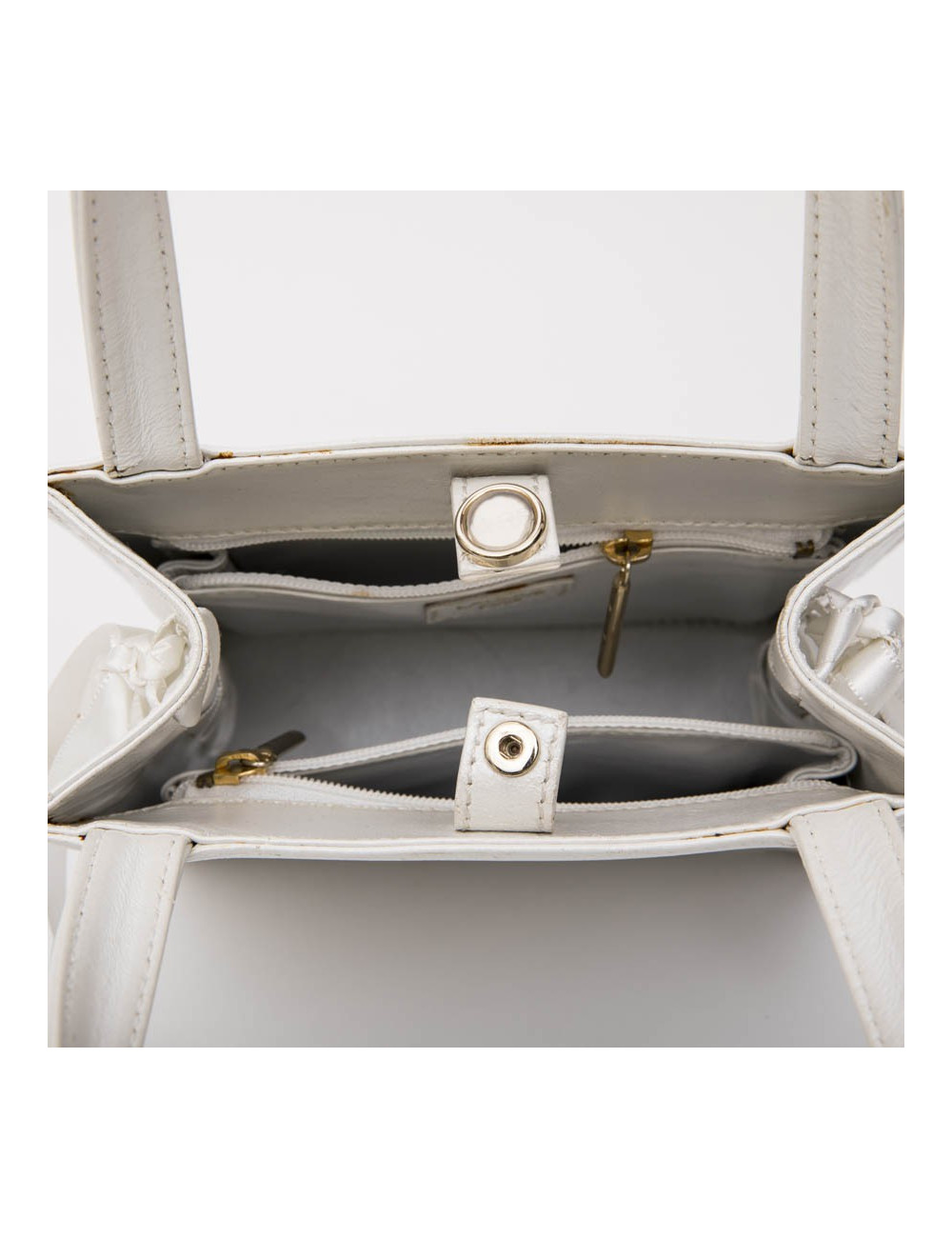 Sac LALIQUE blanc irisé