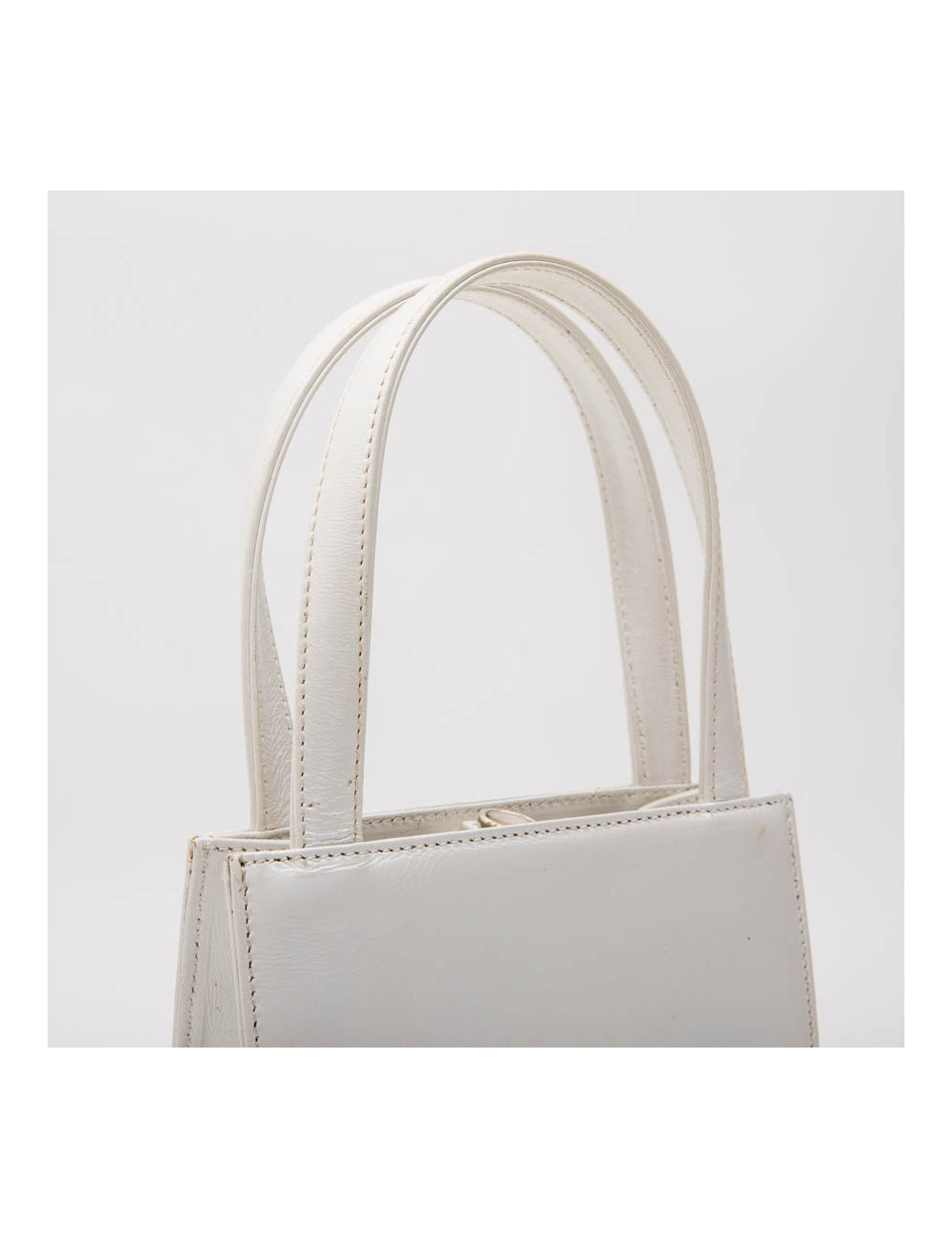 Sac LALIQUE blanc irisé