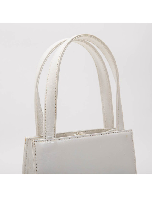 Sac LALIQUE blanc irisé
