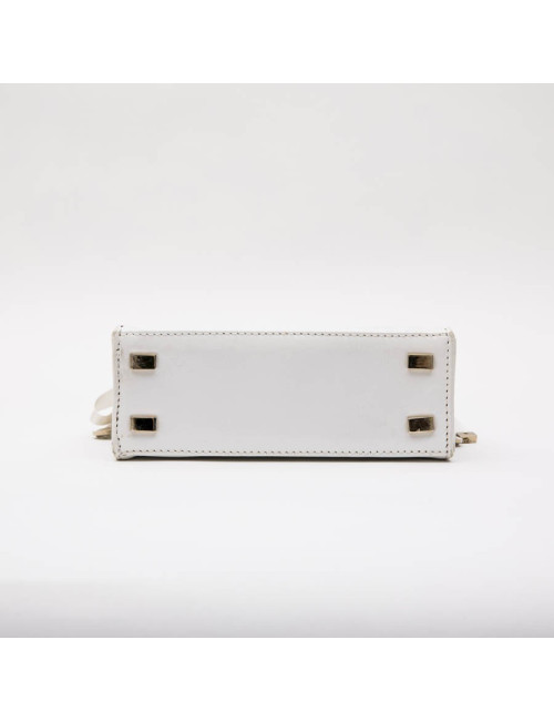 Sac LALIQUE blanc irisé