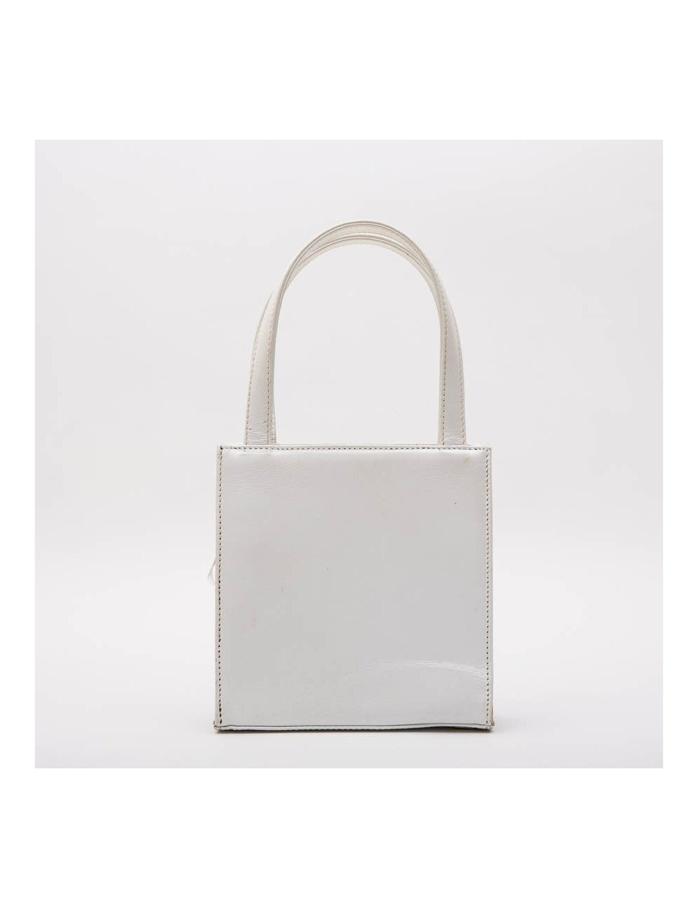 Sac LALIQUE blanc irisé