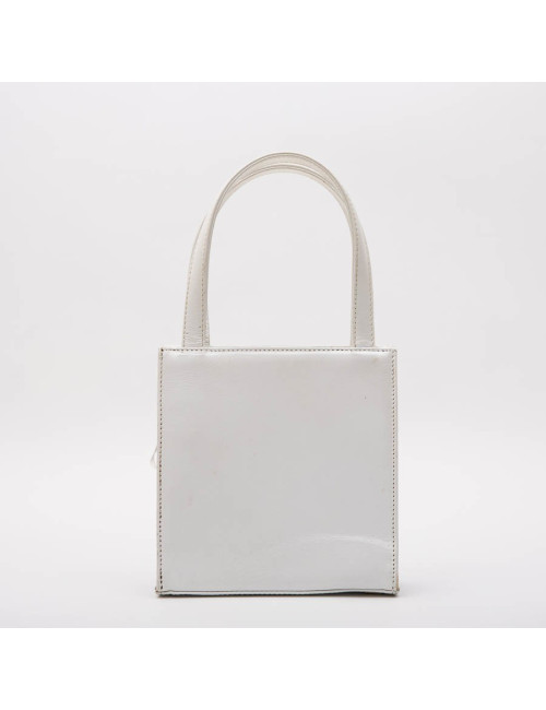Sac LALIQUE blanc irisé