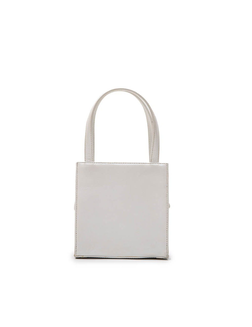 Sac LALIQUE blanc irisé
