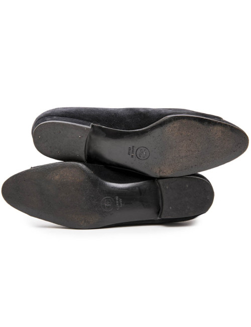 Ballerines Couture CHANEL en veau velours 