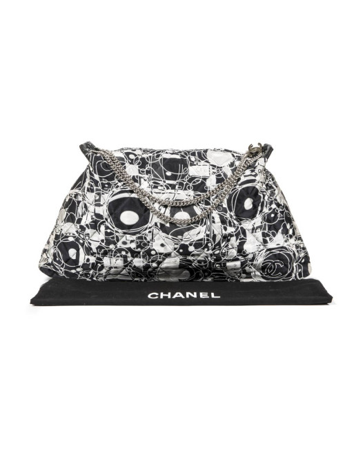 Sac cabas CHANEL en foulard soie 