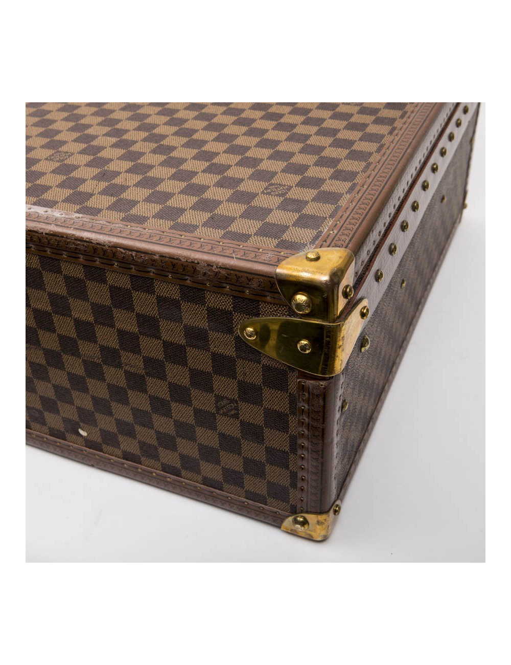 Valise rigide LOUIS VUITTON damier ébène