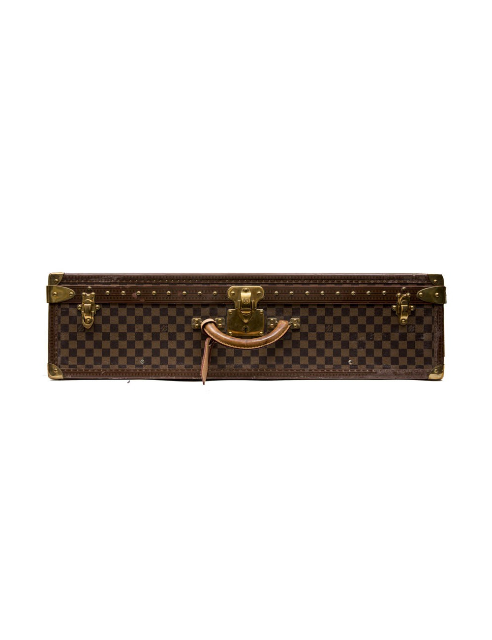 LOUIS VUITTON suitcase in damier ébène canvas