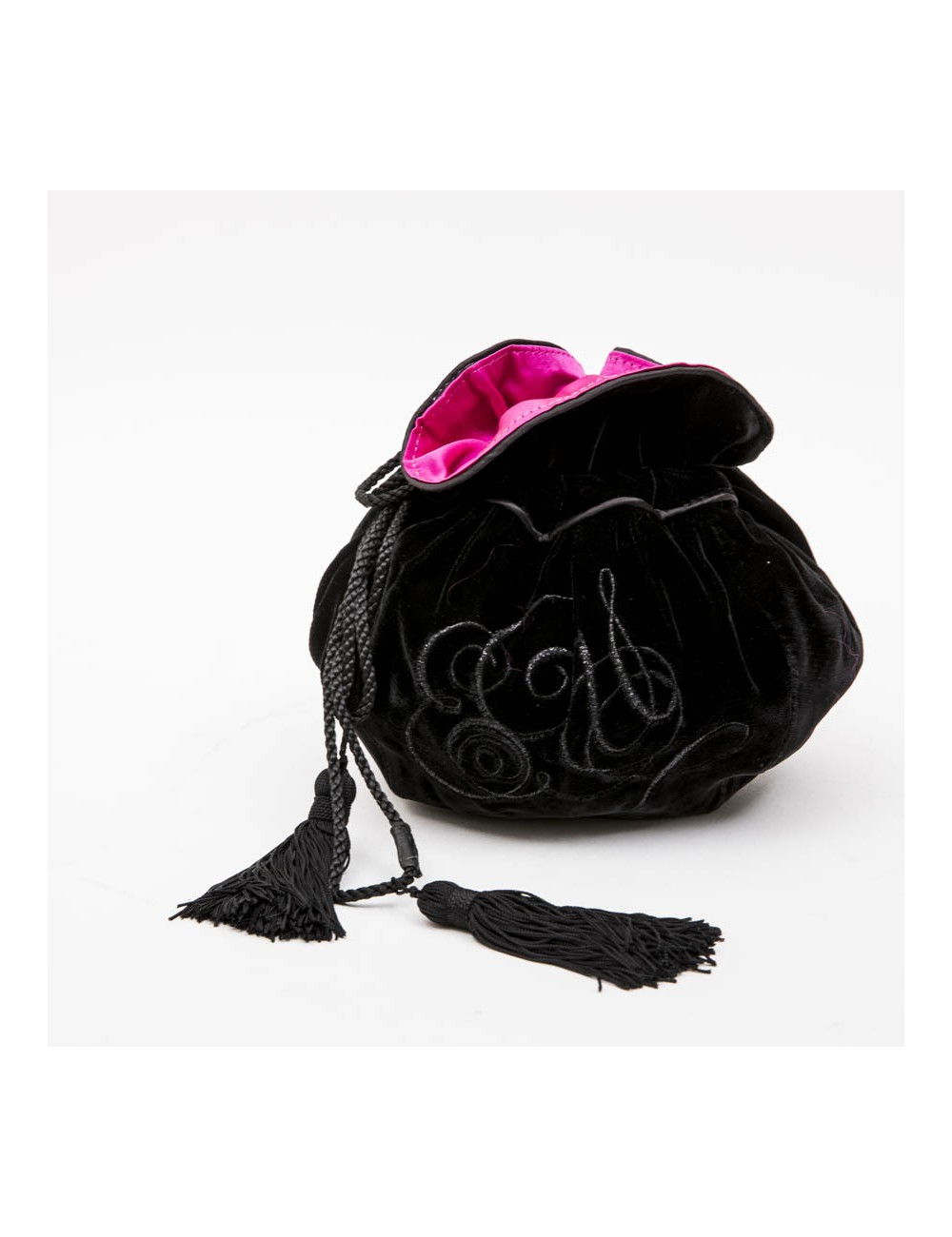 Minaudière EMMANUEL UNGARO velours noir