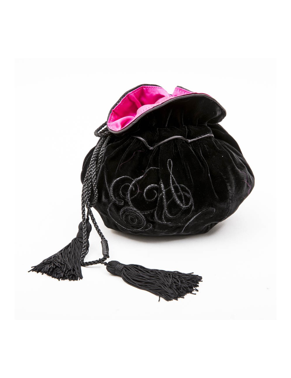 Minaudière EMMANUEL UNGARO velours noir