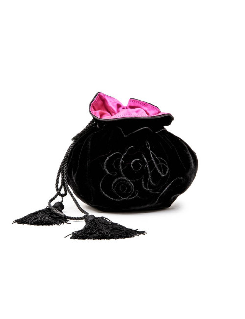 Minaudière EMMANUEL UNGARO velours noir