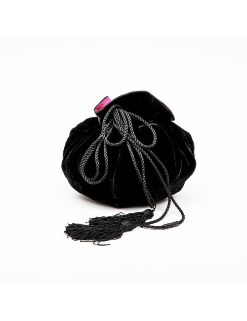 Minaudière EMMANUEL UNGARO velours noir