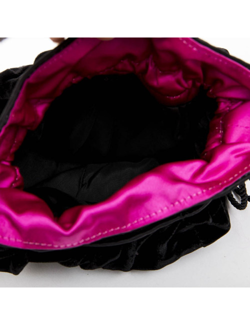 Minaudière EMMANUEL UNGARO velours noir