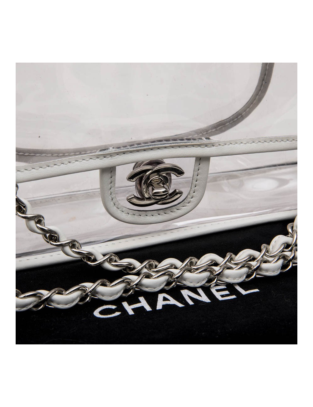 Sac CHANEL transparent