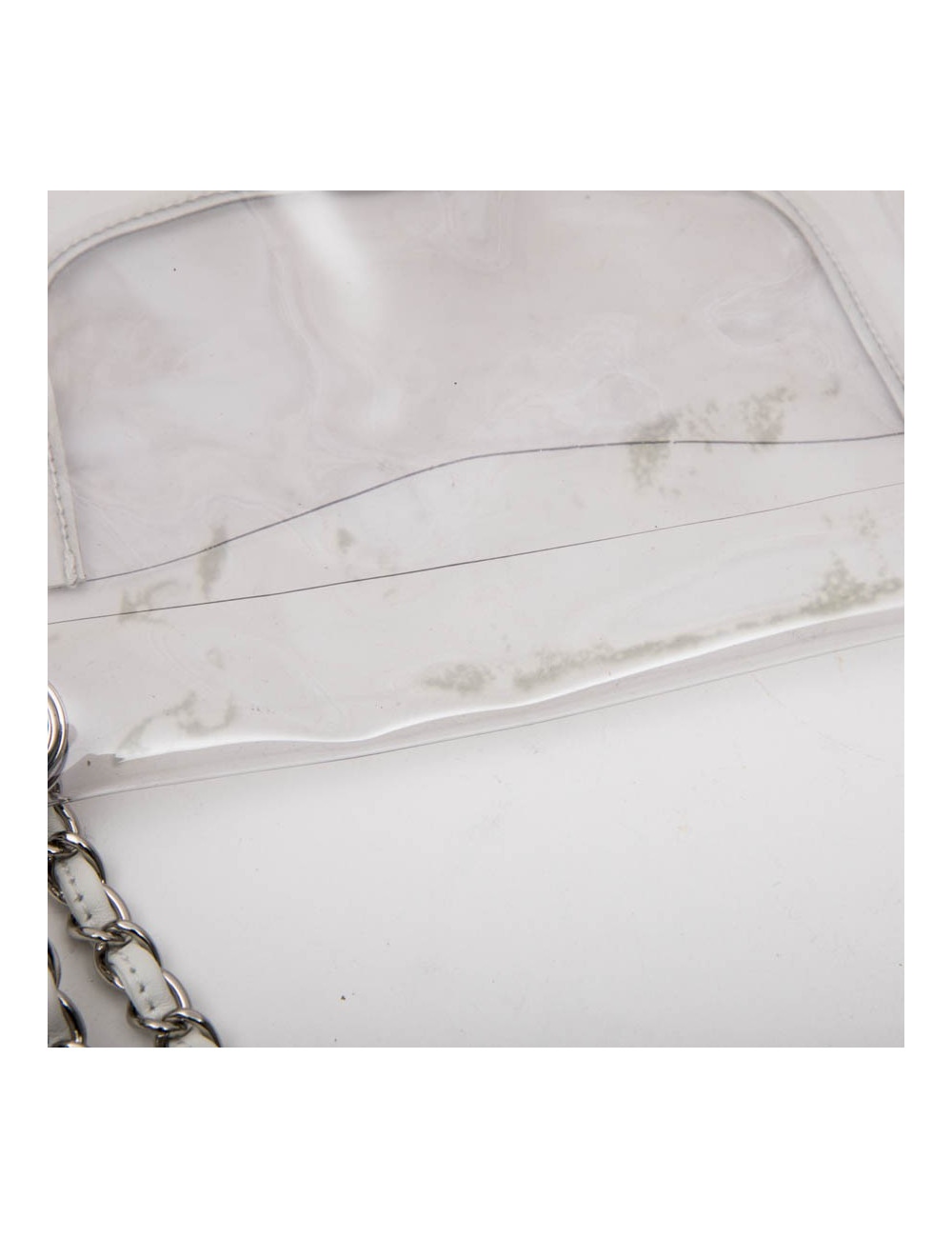 Sac timeless CHANEL transparent