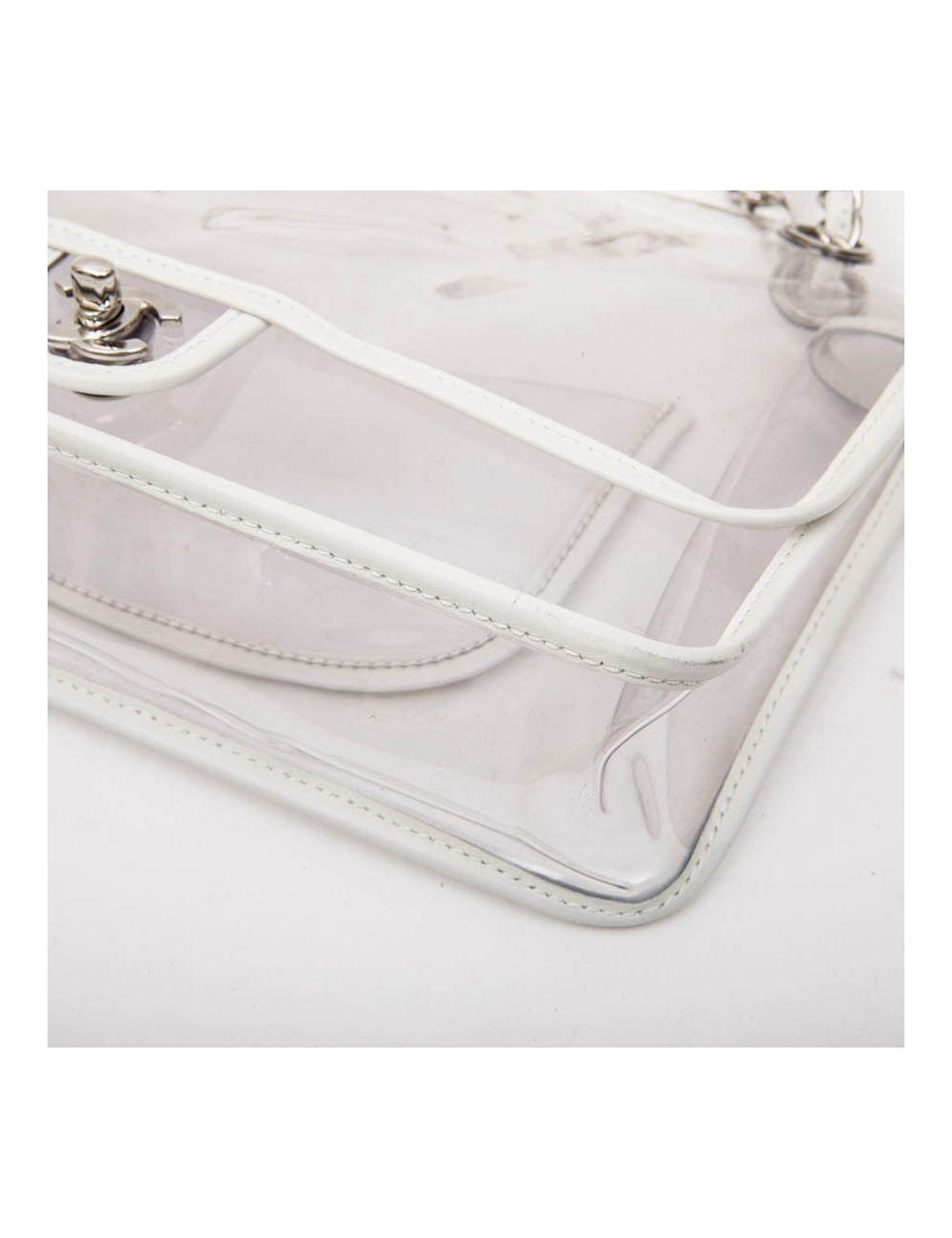 Sac timeless CHANEL transparent