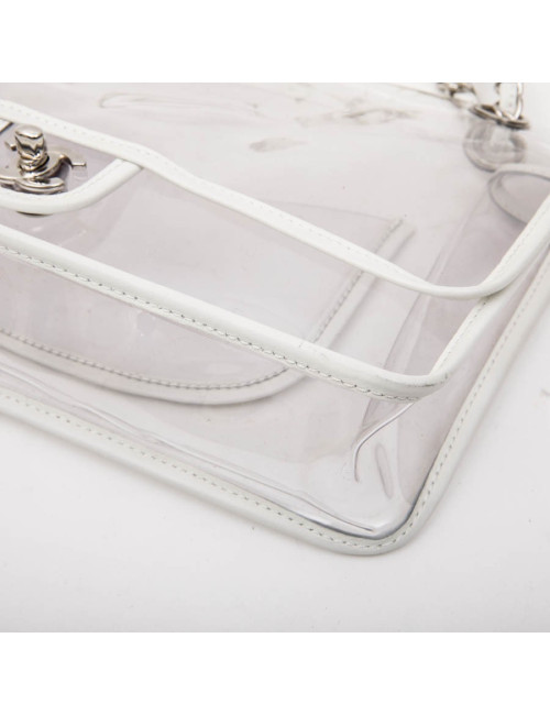 Sac timeless CHANEL transparent