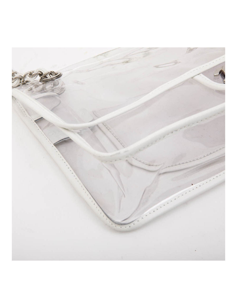 Sac timeless CHANEL transparent