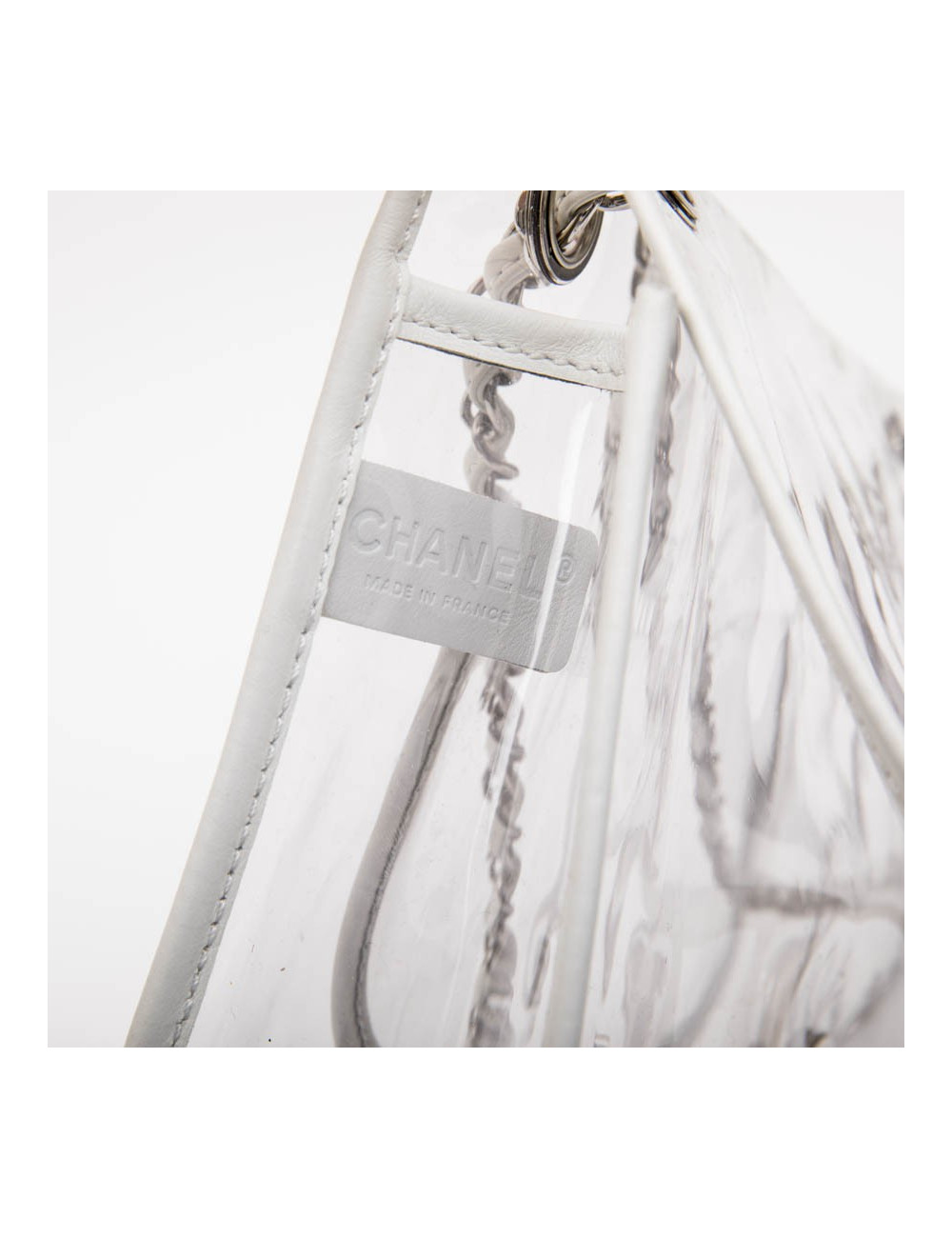Sac timeless CHANEL transparent