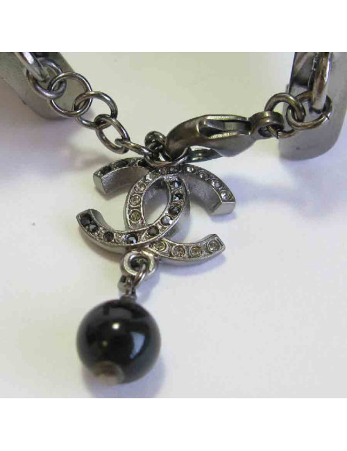 Bracelet CHANEL ruban strass