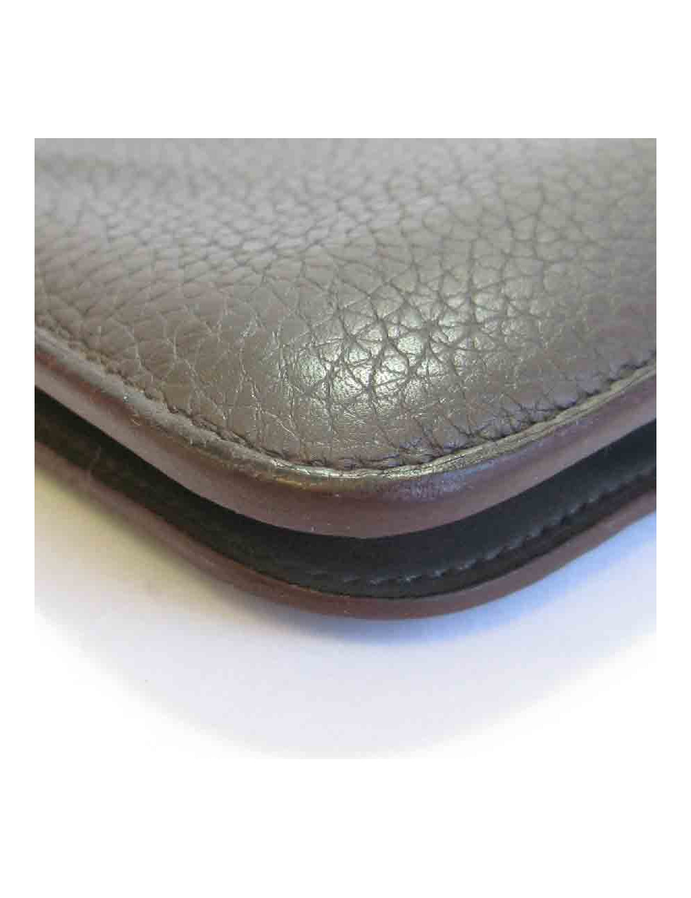 Portefeuille et pochette Bearn HERMES cuir togo