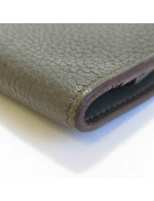 Portefeuille et pochette Bearn HERMES cuir togo