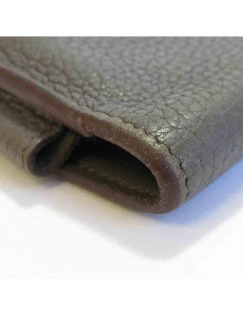 Portefeuille et pochette Bearn HERMES cuir togo