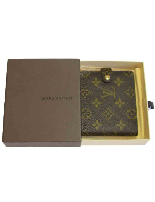 Etui et bloc notes LOUIS VUITTON toile mongram