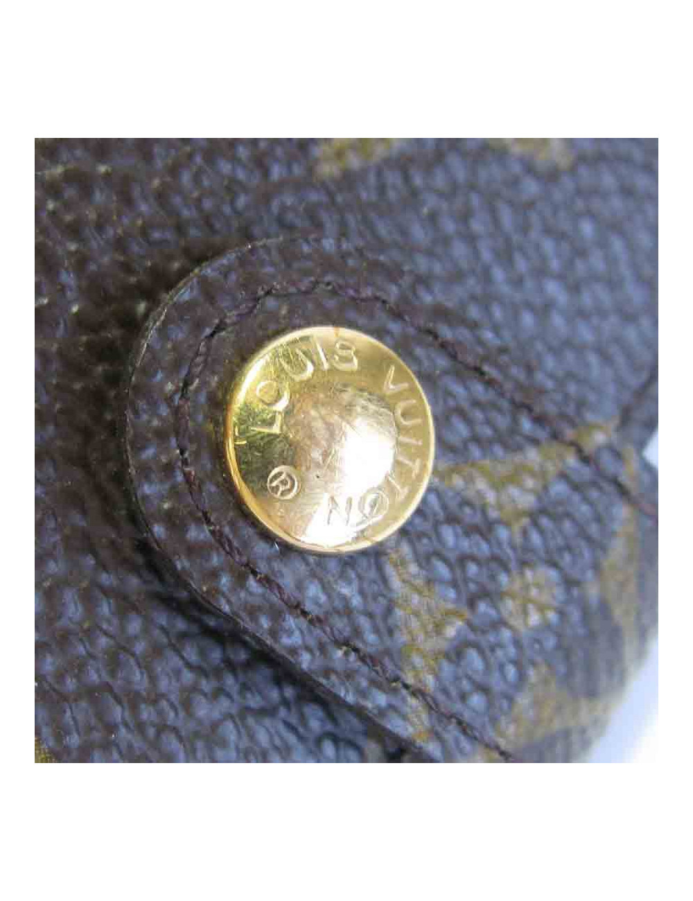 Couverture bloc note LOUIS VUITTON en toile monogram marron