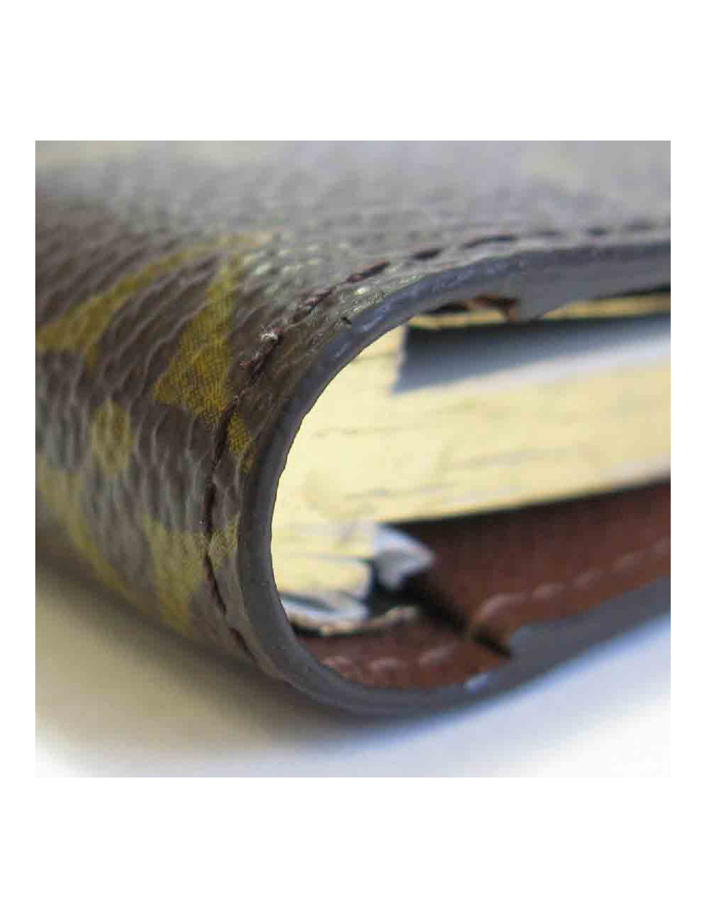 LOUIS VUITTON Notepad cover in brown monogram canvas
