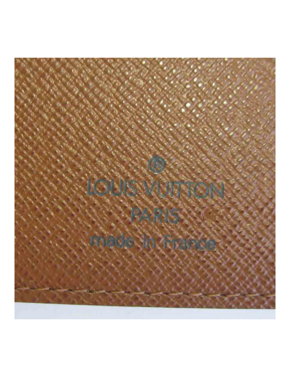 LOUIS VUITTON Notepad cover in brown monogram canvas