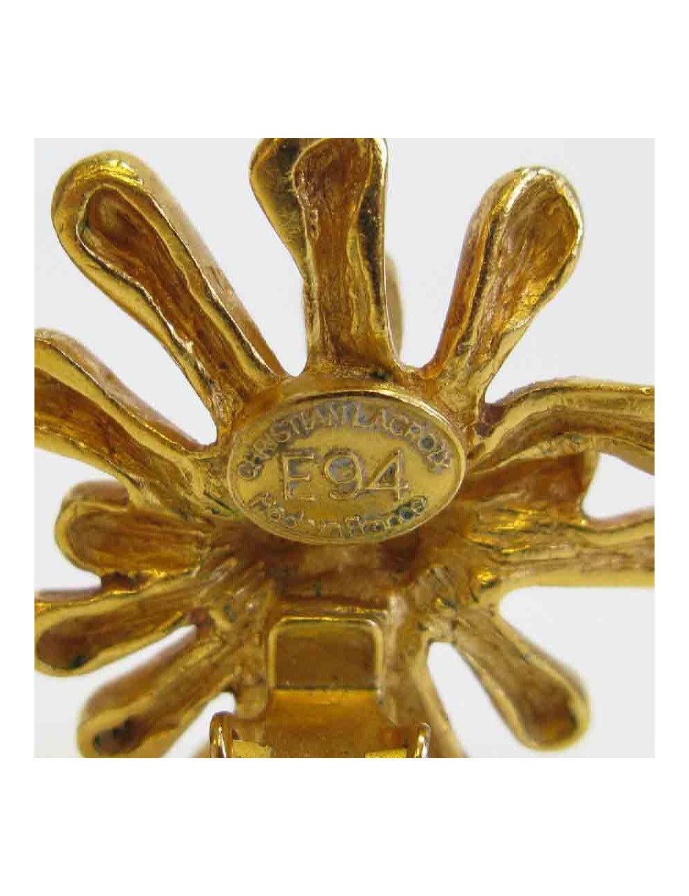 Boucles d'oreille clips CHRISTIAN LACROIX Vintage