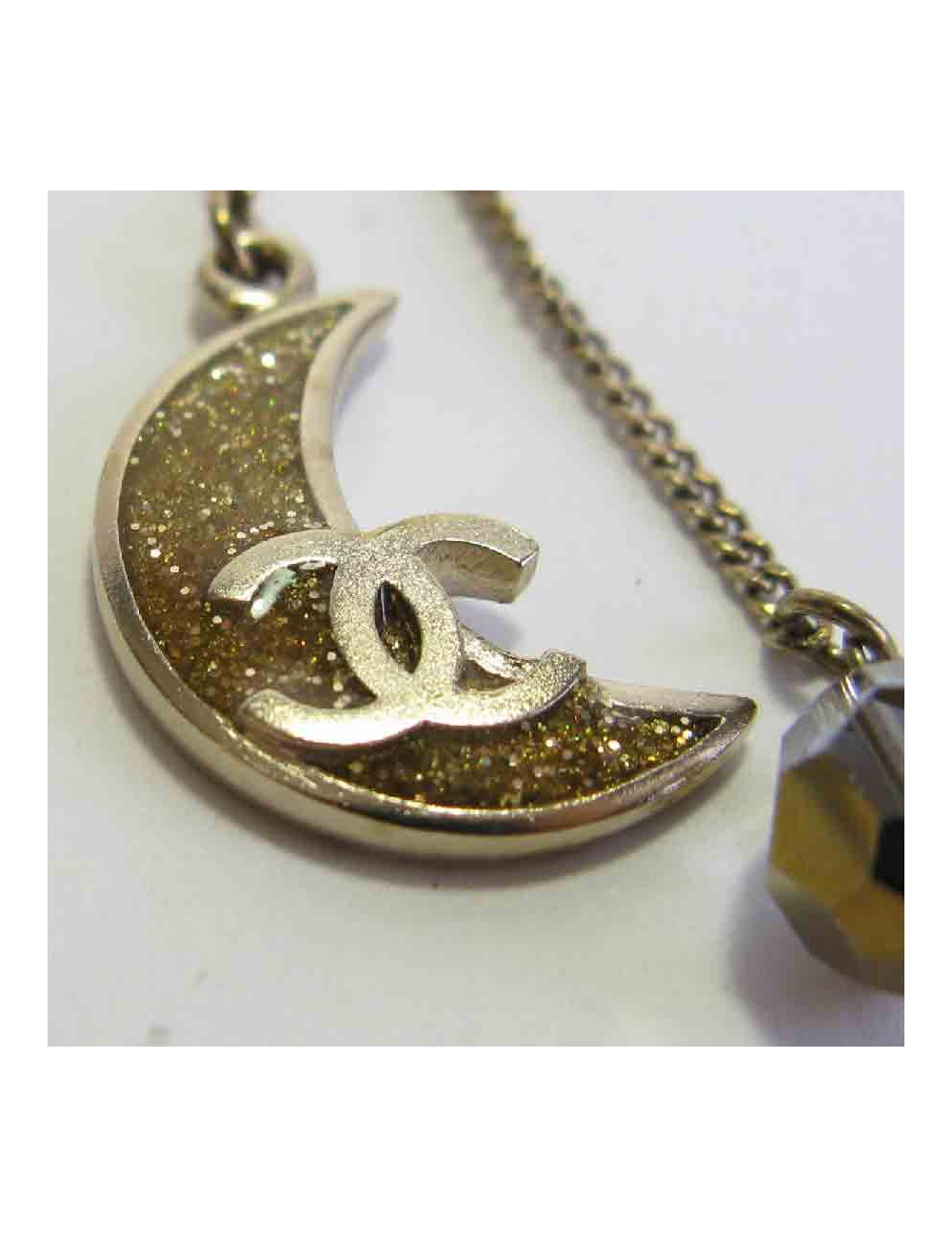 Boucles d'oreille clous CHANEL pendantes