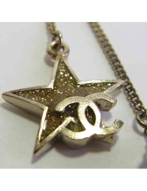 Boucles d'oreille clous CHANEL pendantes