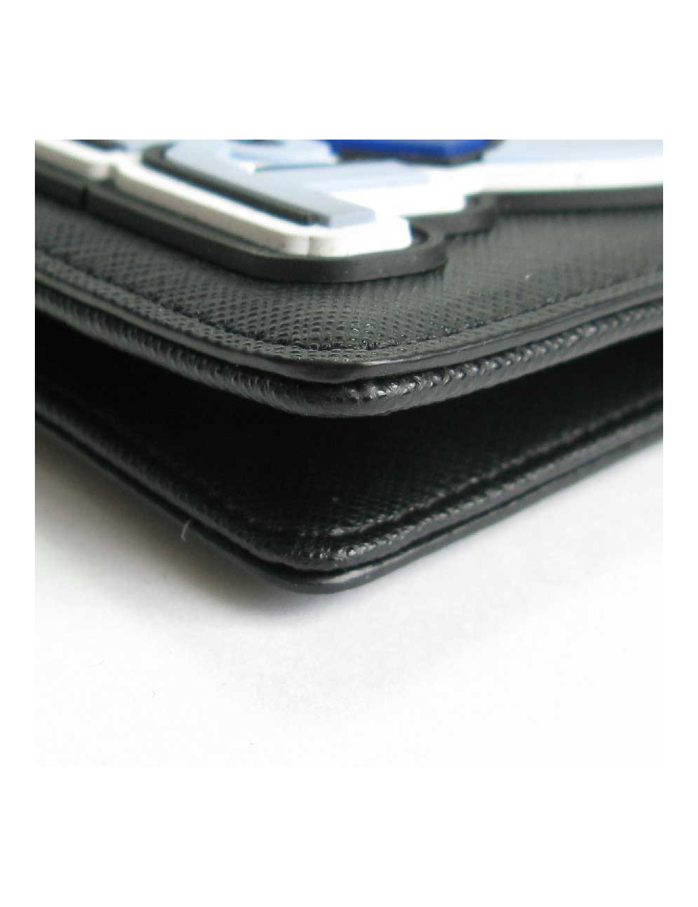 Etui pour passeport KARL LAGERFELD en pvc noir