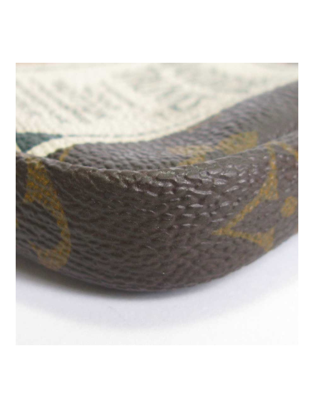 LOUIS VUITTON Wardrobe Trunks mini pouch in brown monogram canvas