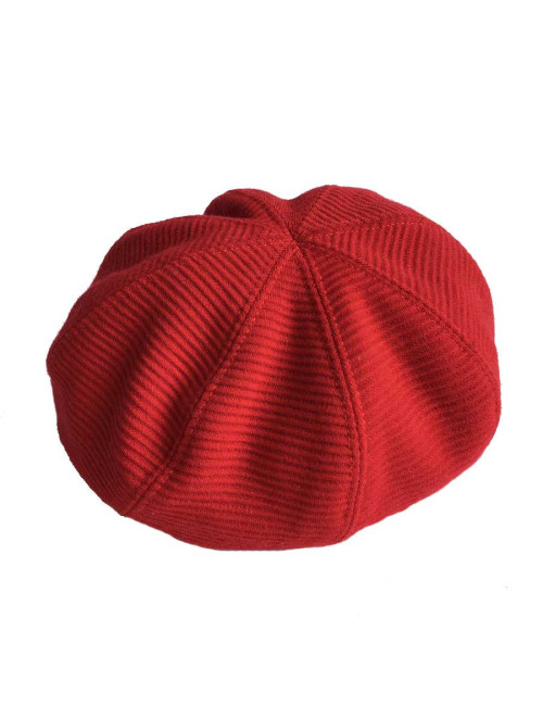 CHANEL cap in red wool size 57FR
